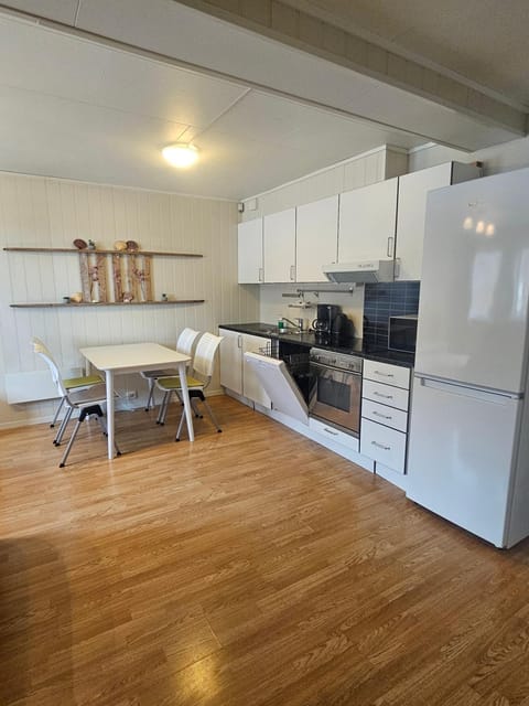 Kitchen or kitchenette, Dining area, dishwasher, stove