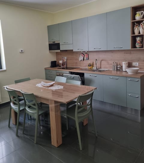 Living room, kitchen