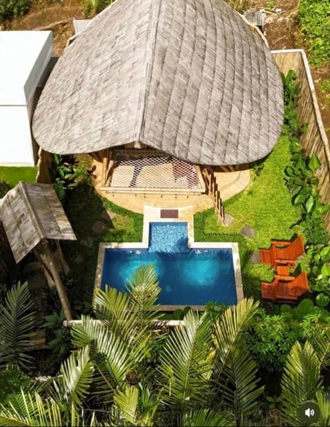 Property building, Day, Natural landscape, Garden, Garden view, Pool view, Swimming pool, sunbed