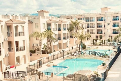 Property building, Patio, Day, View (from property/room), Pool view, Swimming pool, Swimming pool