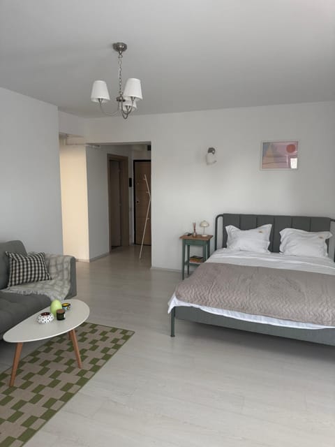 Bed, Living room, Photo of the whole room, Bedroom