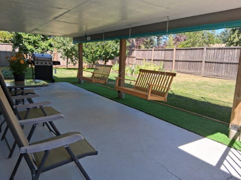 Patio, Garden, Garden view
