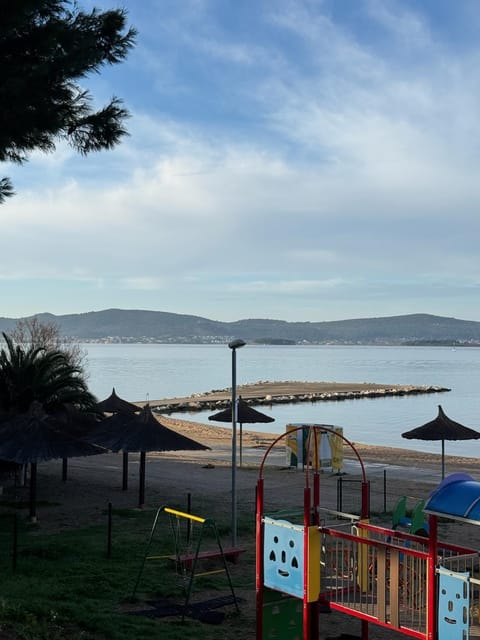 Nearby landmark, Day, Beach