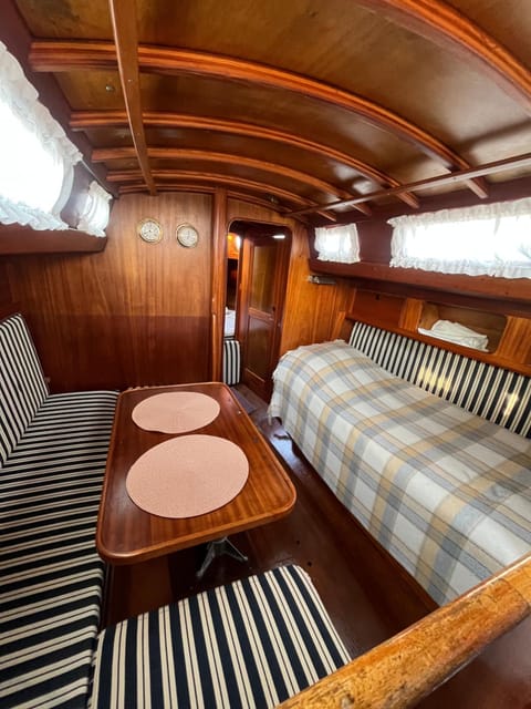 Jachta MuduDu Docked boat in Klaipėda County, Lithuania