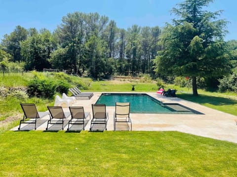 Spring, Day, Natural landscape, Garden, Pool view, sunbed