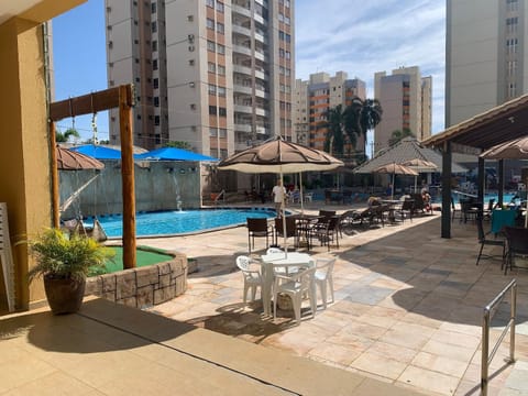 Pool view, sunbed