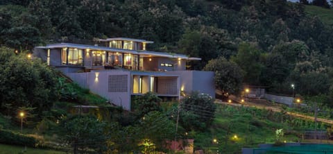 Property building, Spring, Day, Night, Natural landscape, Garden, Garden view, Mountain view