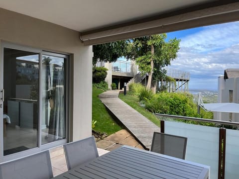 Patio, Garden, Garden, Balcony/Terrace, Seating area, Garden view, Sea view