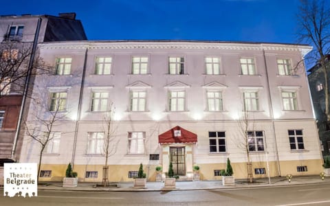 Property building, Night