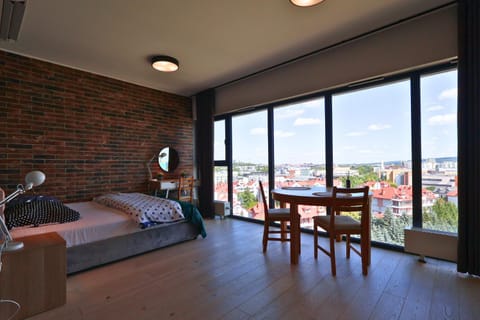 Bed, View (from property/room), Living room, Photo of the whole room, Seating area, Bedroom