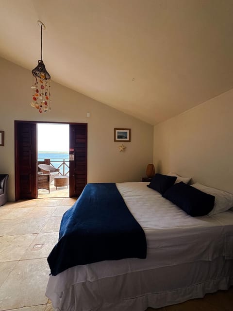 Bed, Photo of the whole room, Bedroom, Sea view