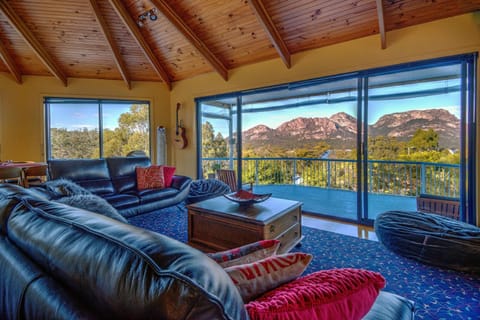 Natural landscape, Living room, Seating area, Mountain view, Sea view