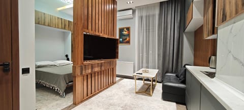 Bed, TV and multimedia, Photo of the whole room