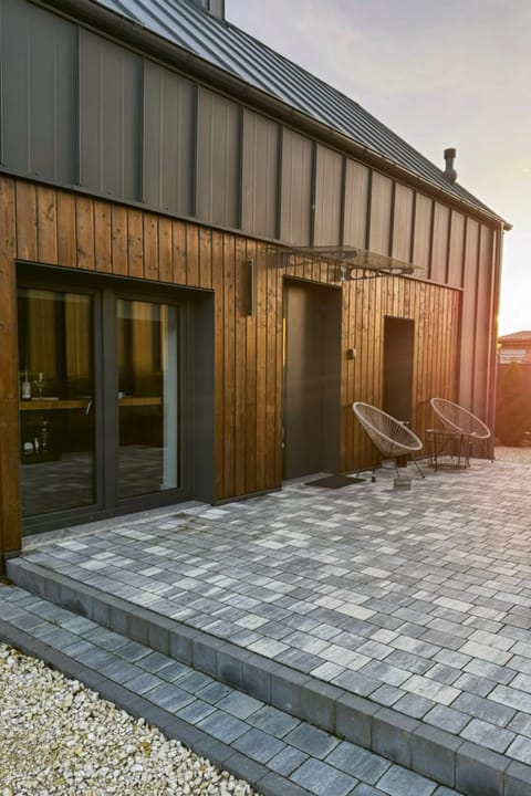 Property building, Sunset