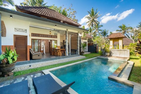 Property building, Patio, Day, Garden, Garden view, Pool view, Swimming pool, sunbed