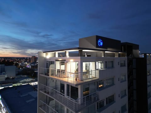 Property building, Night, City view