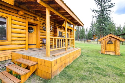 Fish and Hike Seeley Lake Cabin on 2 and Acres! Cabin in Seeley Lake