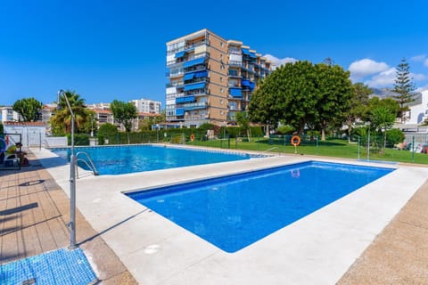 Property building, Living room, Swimming pool