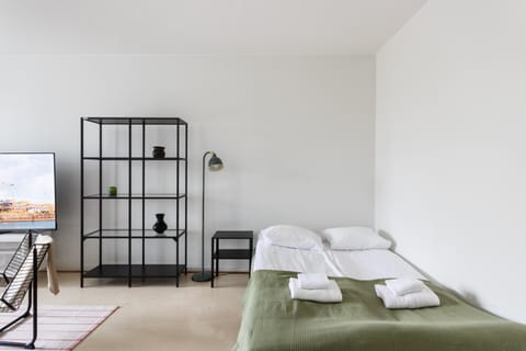 Bed, TV and multimedia, Living room