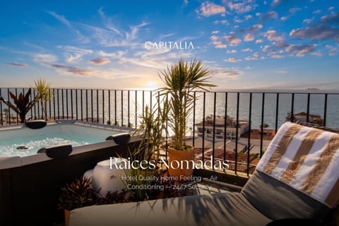 View (from property/room), Pool view, Swimming pool