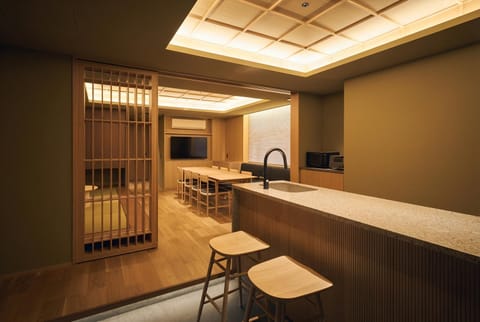 Living room, Dining area, kitchen