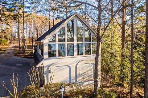 Property building, Garden view