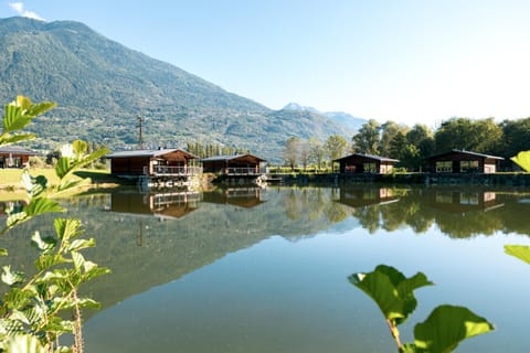 Property building, Day, Natural landscape, Lake view, Mountain view