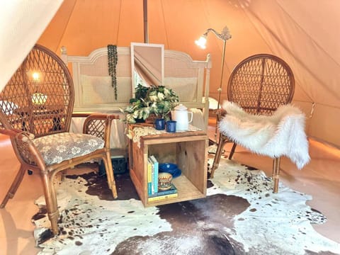 Secluded Bell Tent Near Lake Oconee Nature Stay Luxury tent in Lake Oconee