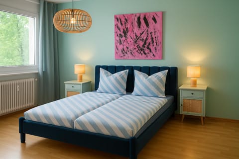 Elegante Designwohnung mit Balkon 15min Airport und Parken Apartment in Offenbach