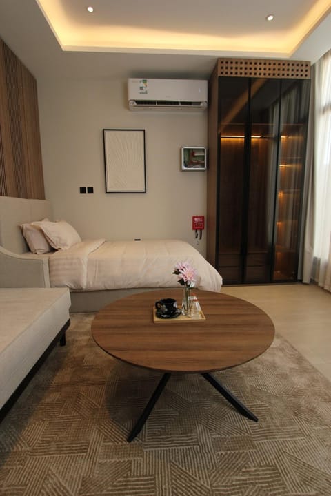 Living room, air conditioner