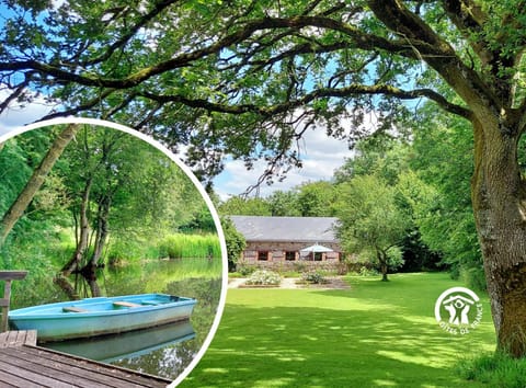 Natural landscape, Garden, Garden view, Lake view