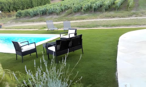 Property building, Living room, Swimming pool