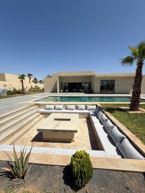Patio, Day, Pool view