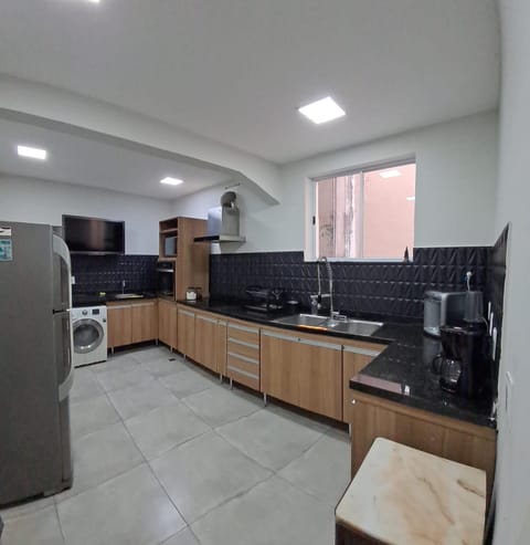 Kitchen or kitchenette, oven, stove