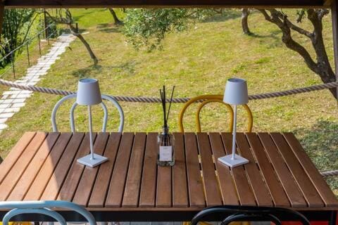 Glamping Piscina - Vista Mare - Free Parking - AC Luxury tent in Camogli