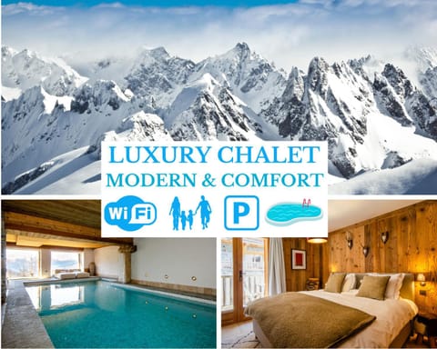 Bed, Natural landscape, Winter, Photo of the whole room, Bedroom, Mountain view, Swimming pool