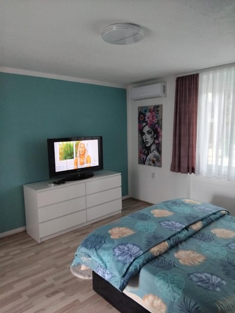 Communal lounge/ TV room, Bed, TV and multimedia, Bedroom