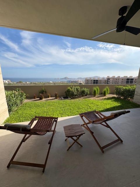 Patio, Natural landscape, View (from property/room), Balcony/Terrace, Sea view, sunbed