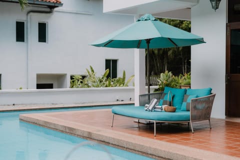 Patio, Seating area, Swimming pool