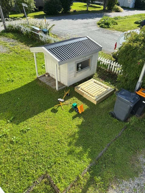 Property building, Children play ground, Garden view