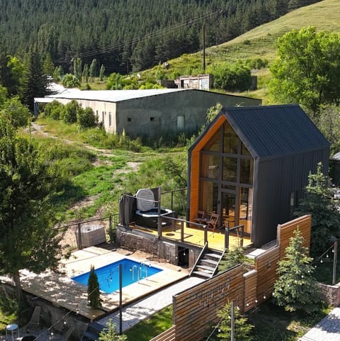 Property building, Pool view
