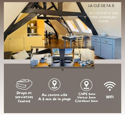 Meublé au coeur de la cité Vauban Apartment in Hauts-de-France