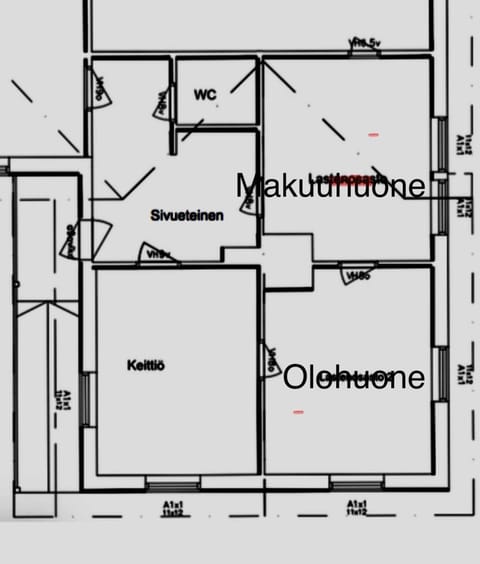 Tunnelmallinen Karsikon kansakoulu - jaettu kylpyhuone Apartment in Finland