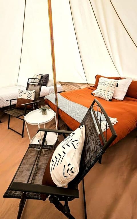 Rustic Family Glamping Tent for Outdoor Adventure Lovers by the Colorado River in Moab, Utah Luxury tent in Moab