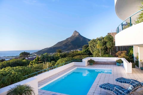 Property building, BBQ facilities, Garden, Mountain view, Pool view, Sea view, Swimming pool
