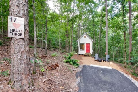 Picturesque Tiny Cabin Surrounded by Nature in Alabama Cabin in Grant