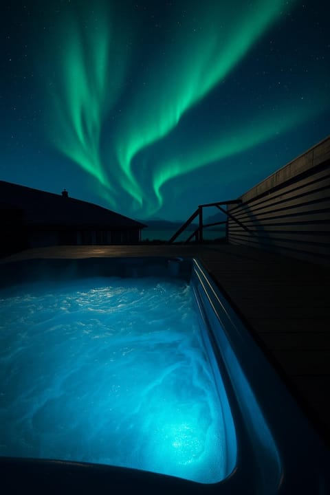 Natural landscape, Hot Tub, Pool view