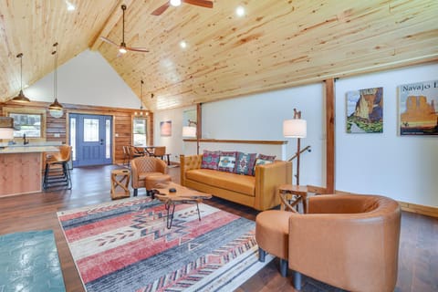 3 Mi to Resort Year-Round Angel Fire Getaway! House in Angel Fire