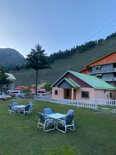 Property building, Natural landscape, Mountain view