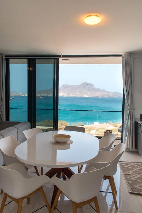 Natural landscape, Living room, Seating area, Mountain view, Sea view
